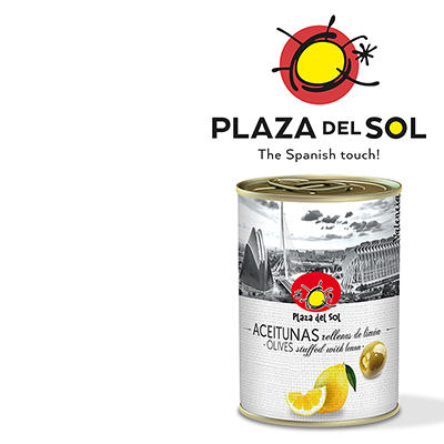 Plaza del Sol Lemon Stuffed Manzanilla Olives 280g